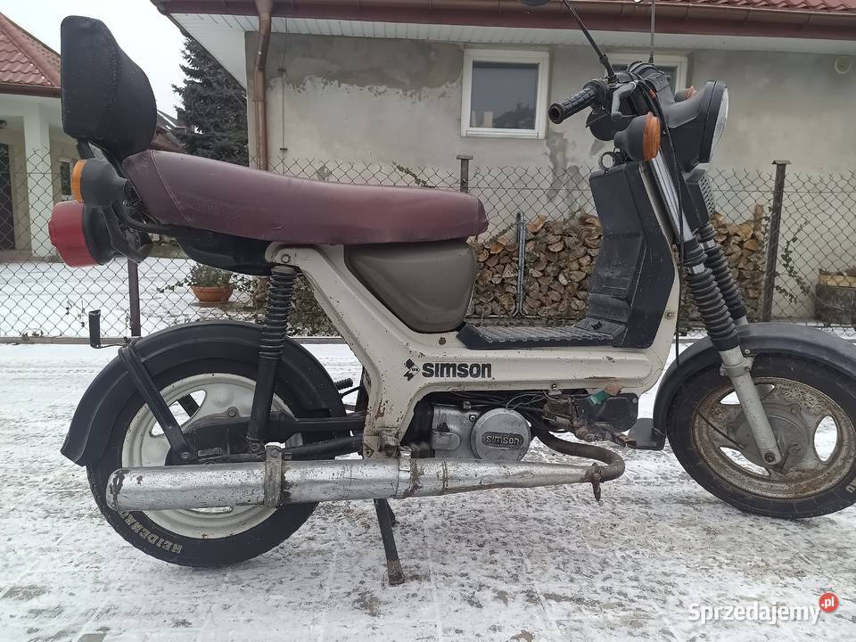Simson SR50 skuter błotnik tylni tylny SR501 Zduńska Wola