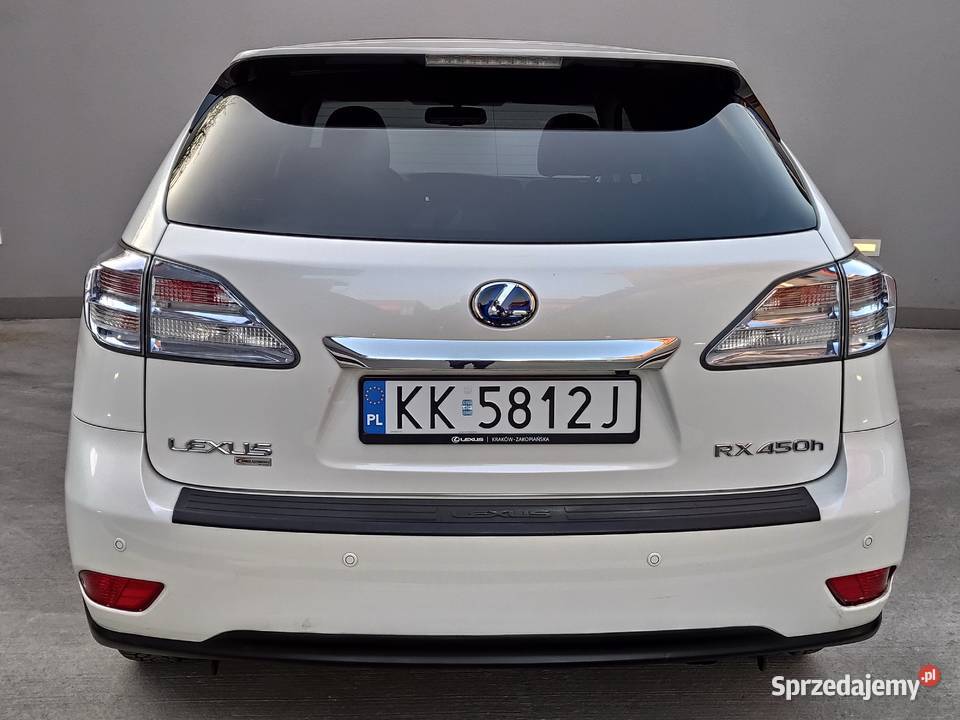 Lexus RX450h 4x4 hybryda bezwypadkowy Kraków