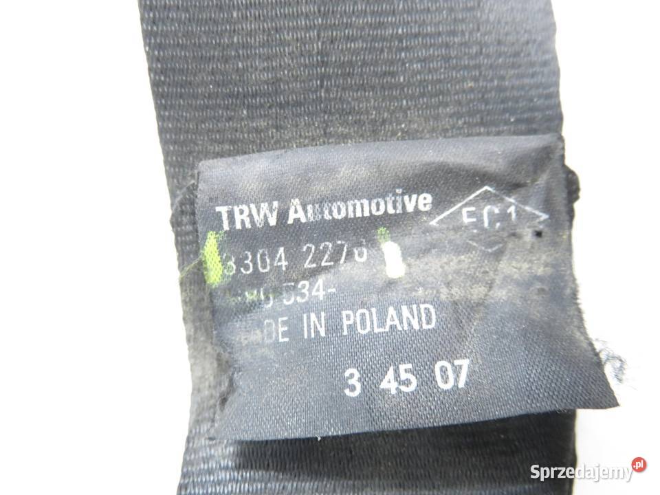 PAS LEWY PRZEDNI RENAULT MASTER II FD 33042276 Pasy bezpieczeństwa małopolskie sprzedam