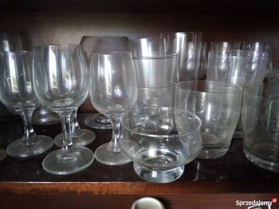 Wyprzedaż różności kieliszki kielichy mazowieckie Warszawa