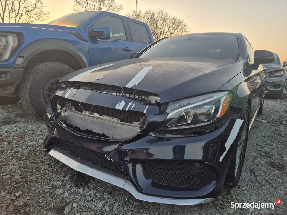 Mercedes C300 Coupe 2017 pakiet AMG uszkodzony w Żórawina