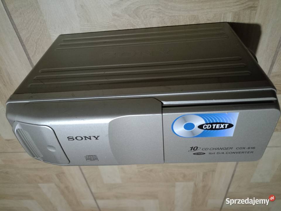 Zmieniarka SONY CDX616 na 10 płyt CD Drawski Młyn