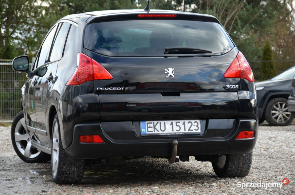 Peugeot 3008 Zarejestrowan 16T Serwis Panorama wspomaganie kierownicy łódzkie Kutno