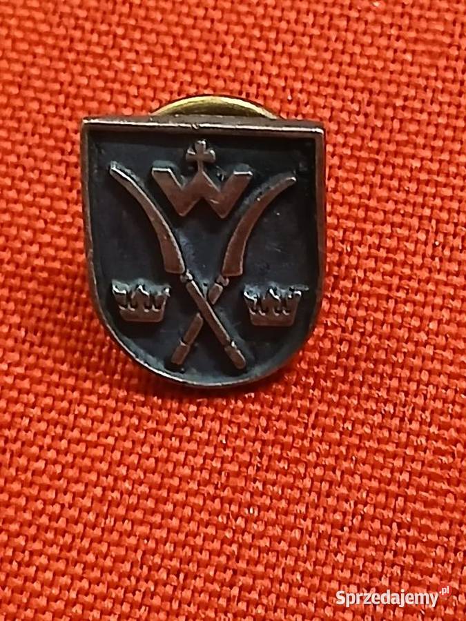 Przypinka z herbem Gminy Zielonki Iwanowice Dworskie sprzedam