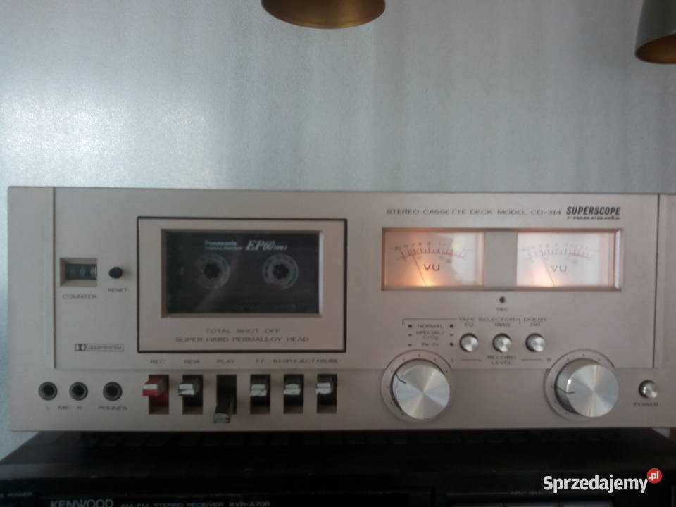Magnetofon deck Marantz Superscope CD314 Kąty Wrocławskie