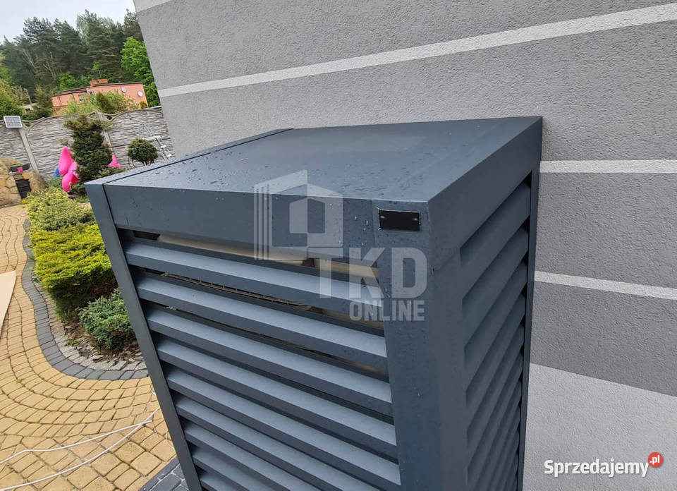 Osłona pompy ciepła 90x50x180 antracyt TKD192 sprzedam