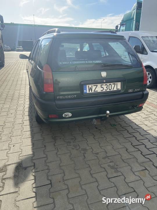 Peugeot 306 16 benzyna długie opłaty OC i PT czujnik deszczu Bednary sprzedam