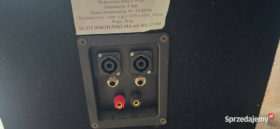 Sprzedam zestaw grający 100strawne kujawsko-pomorskie Warlubie