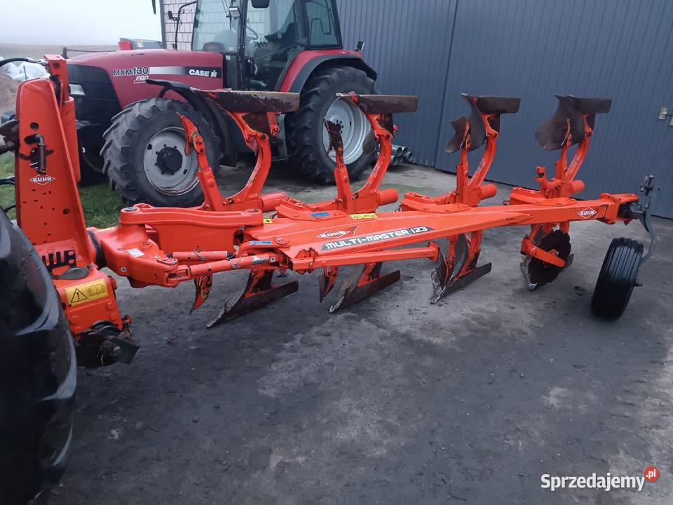 Pług Kuhn multimaster 123 2017 MAŁO UŻYWANY podlaskie Suwałki