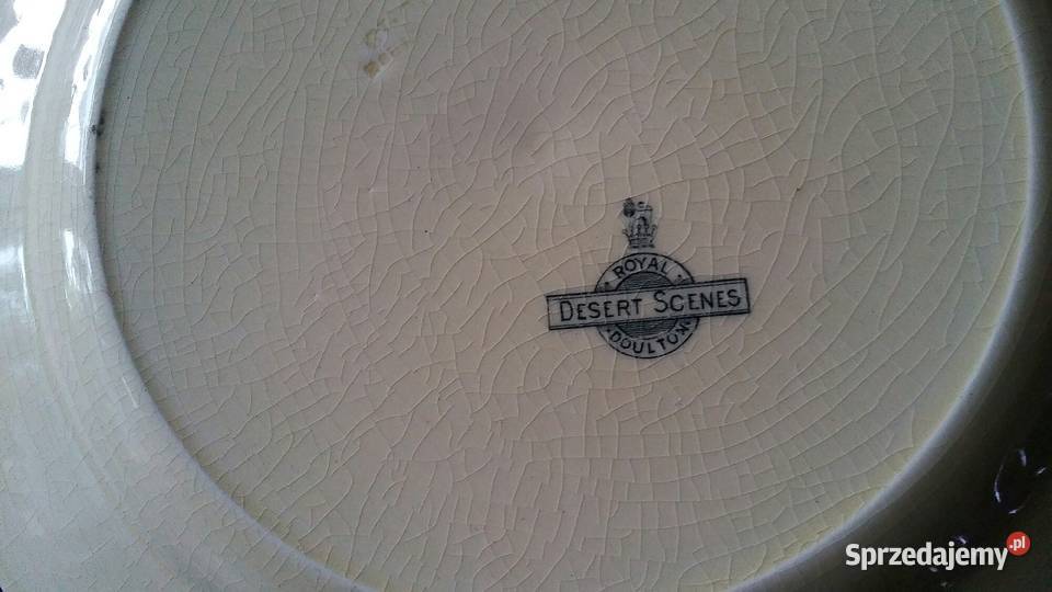 Talerz Royal Doulton 1920r lubelskie