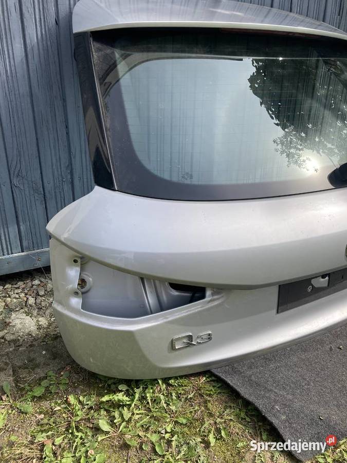 Audi Q 3 klapa tył srebrna Wolsztyn