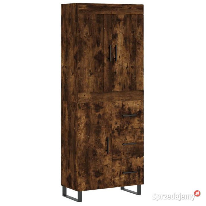 Witrynka przydymiony dąb 695x34x180 materiał Warszawa