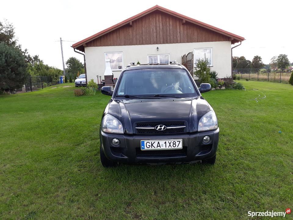 HYUNDAY TUCSON 20 CRDi 2006 prod STAN kurtyny powietrzne pomorskie Żukowo