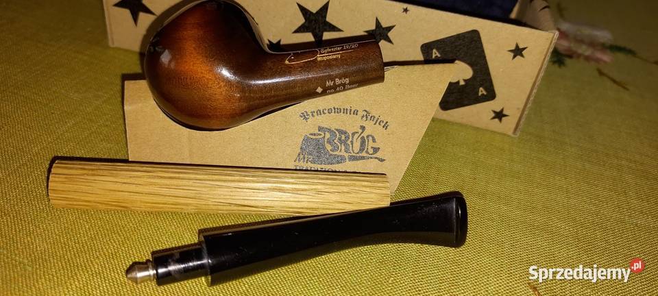 Fajka Bruk 40 nowa Pozostałe Przemyśl