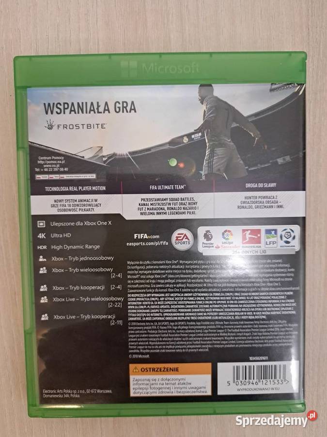 FIFA 18 sportowe Łódź