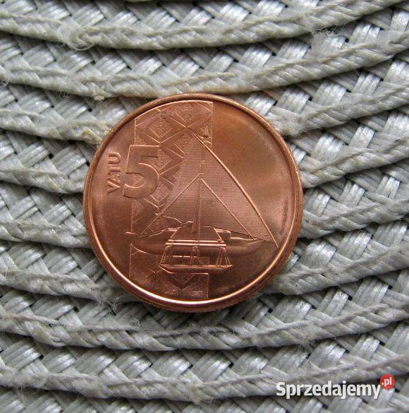 Vanuatu 5 Vatu 2015r Ładna wielkopolskie Kalisz