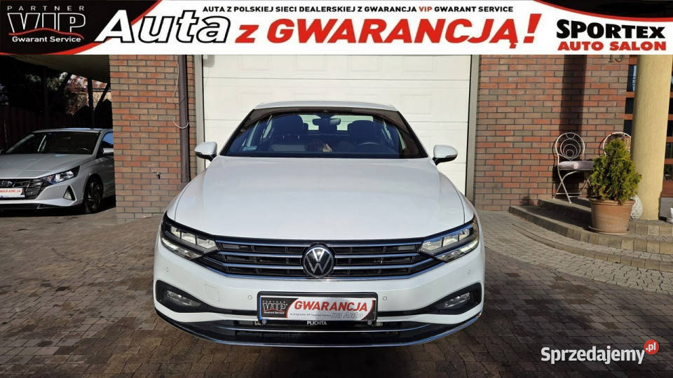 Volkswagen Passat 20 TSI 190 2021 ELEGANCE Biała bluetooth Aleksandrów Łódzki