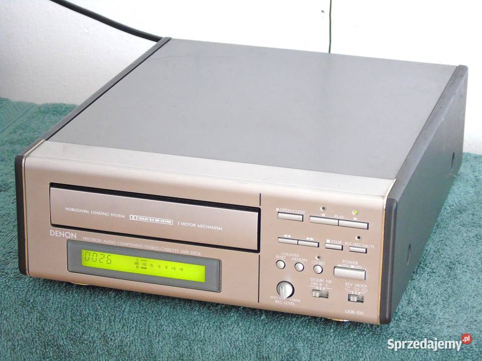 Magnetofon Denon UDR100 sprawny i ładny WYSYŁKA Magnetofony Jasło