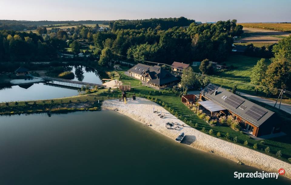 Działka budowlana na Roztoczu z własnym stawem lubelskie