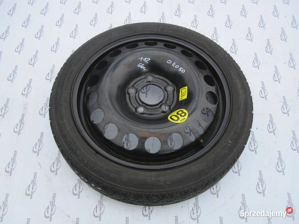 OPEL VECTRA C koło dojazdowe 1157016 92M 5x110 Koła dojazdowe