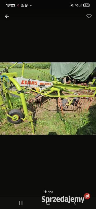 Zgrabiarka Claas WAS 330 Walidrogi