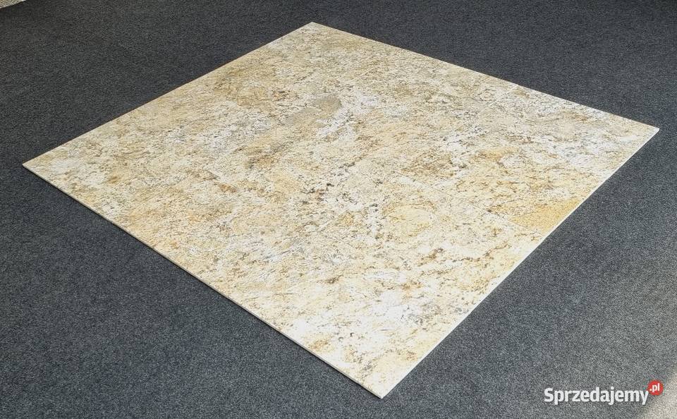 Płytki Madura Gold szczotkowane matowe na balkon Bielawa