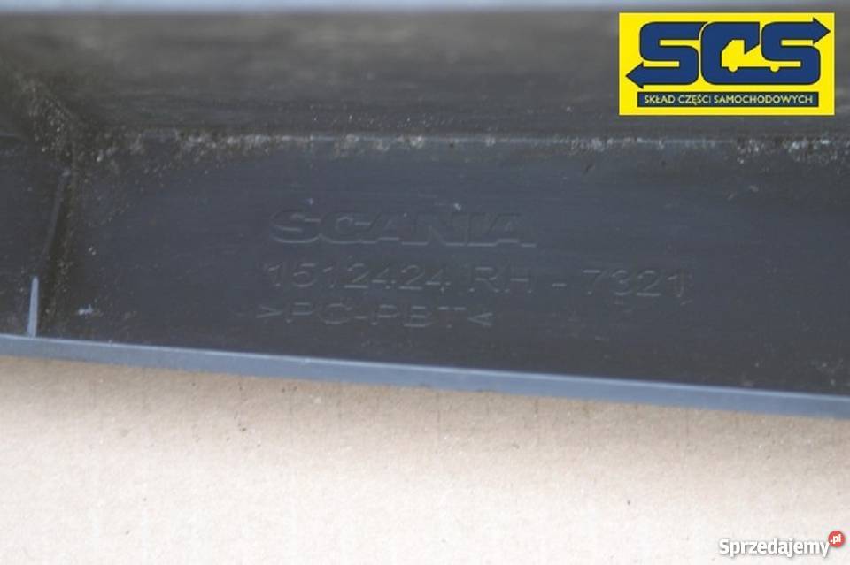 SCANIA R PLASTIK POD ŚRODKOWY STOPIEŃ 1512424 lubuskie Bieleń