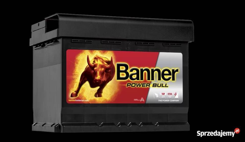 Akumulator Banner Power Bull 62Ah 550A EN PRAWY Łomża