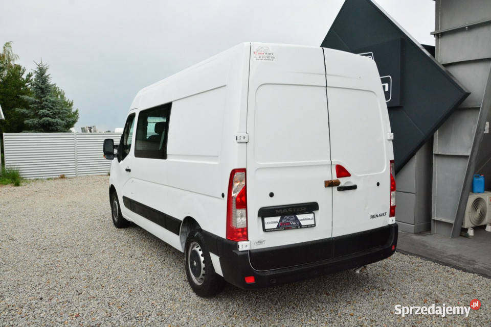 Renault Master średniak 7 osobowy brygadówka Warszawa