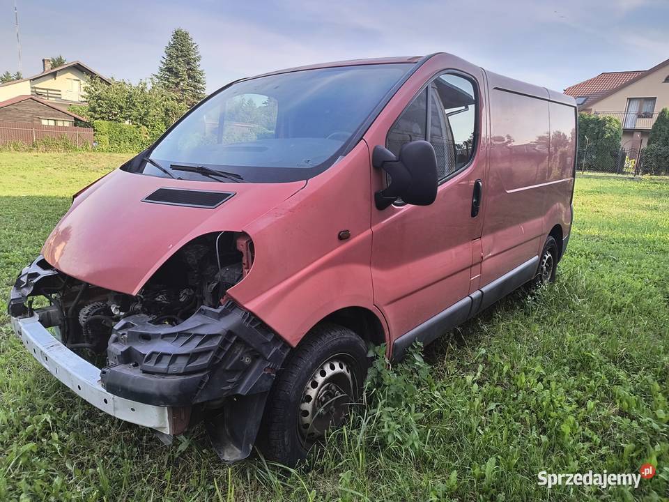 Vivaro 2008 Uszkodzony silnik Markuszów