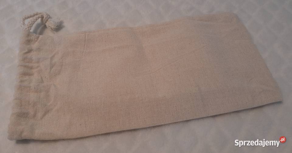 Woreczek materiałowy Miasto Czeladź beżowy