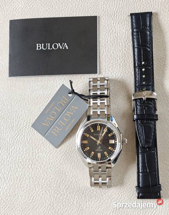 Zegarek męski Bulova 96B415 Jet Star srebrny