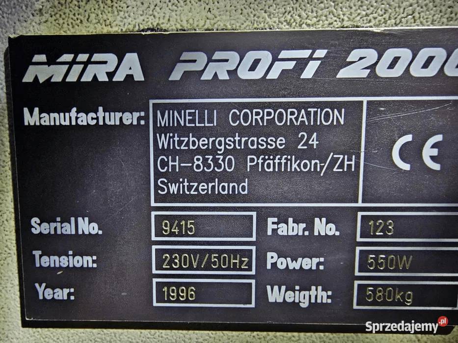 Wytaczarka gniazd MIRA PROFI 2000 Warszawa sprzedam