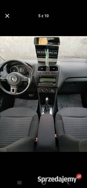 Volkswagen Polo 6R 2011r 16 TDI 90 Autmat DSG klimatyzacja Ostrów Wielkopolski