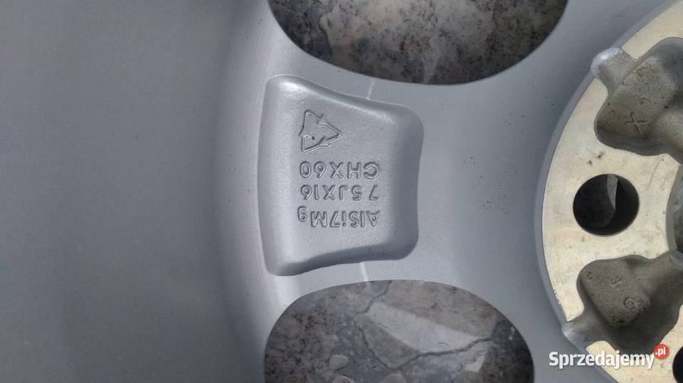 Nowa Felga Jaguar S Type 75Jx16 5x108