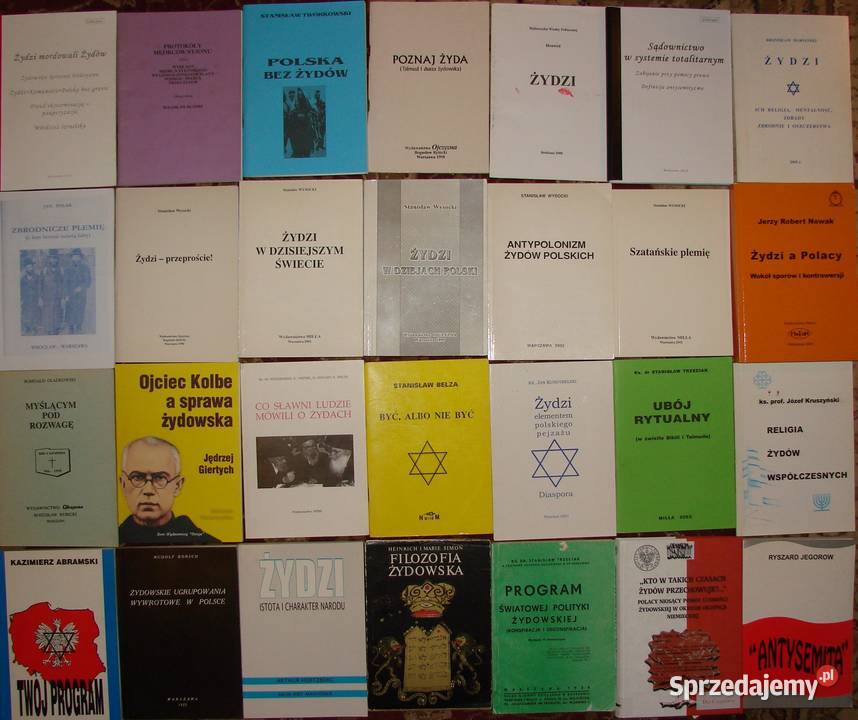 Książki żydoznawcze Radom sprzedam