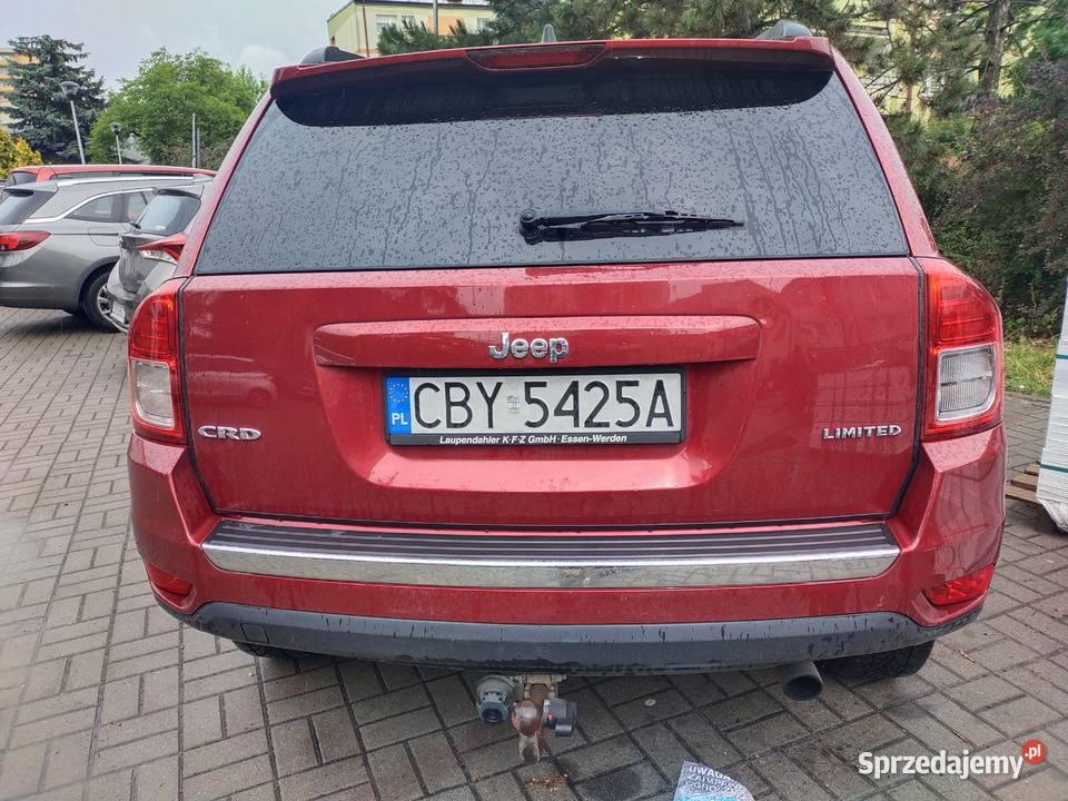 Jeep Compass Limited 22 CRD 4 WD LOCK pierwszy właściciel Bydgoszcz