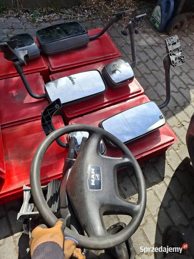 MAN TGA TGM TGX 15250 Lusterko Lewe Prawe Lusterka zewnętrzne Skawina