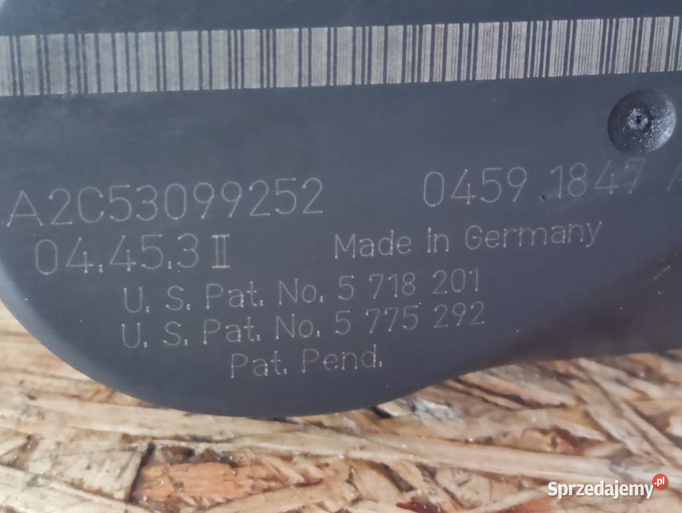 Przepustnica Powietrza Chrysler 300c 57 Hemi Pleszew sprzedam