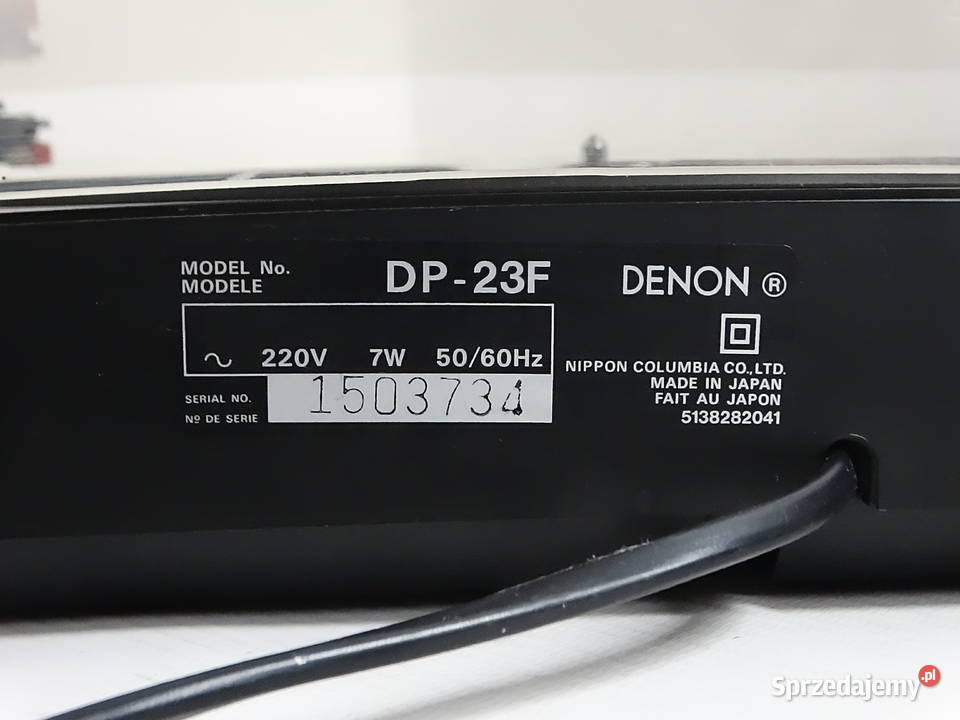 Gramofon Denon DP23F Pełen Automat Quartz Lock Biłgoraj