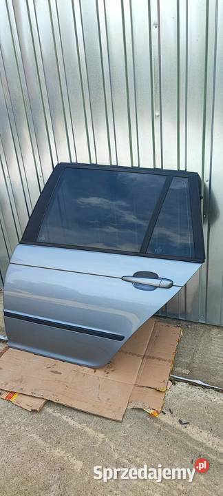 BMW E46 Drzwi Lewe Tylne Tył Silbergrau śląskie Częstochowa sprzedam