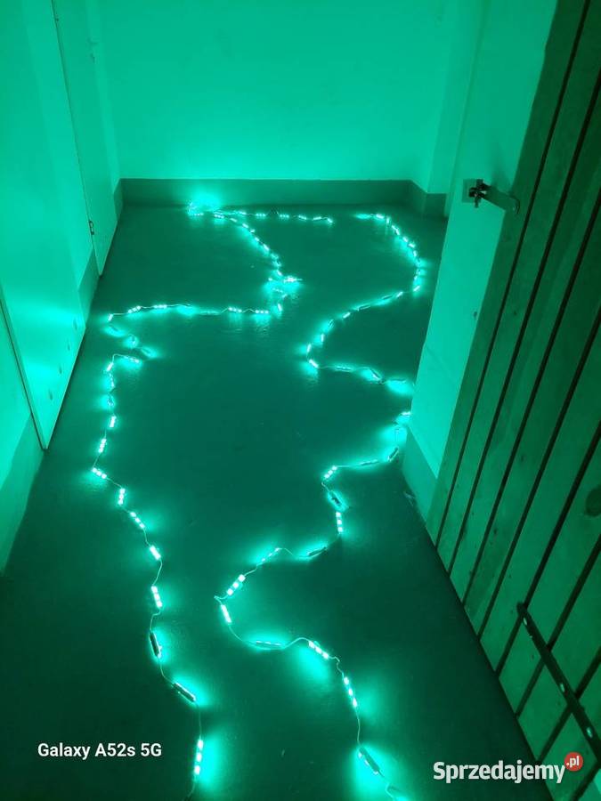 Ledy zielone zewnętrzne 10 metrow Toruń sprzedam