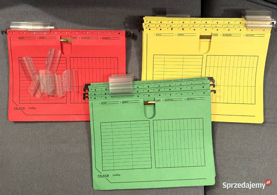 Teczki kartonowe zawieszane na dokumenty format pomorskie Gdańsk