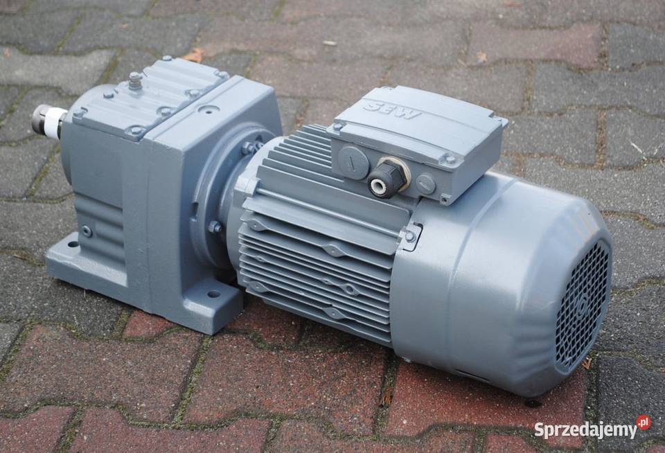 Motoreduktor dwubiegowy 0624kw 1873obr HAMULEC Kargowa sprzedam