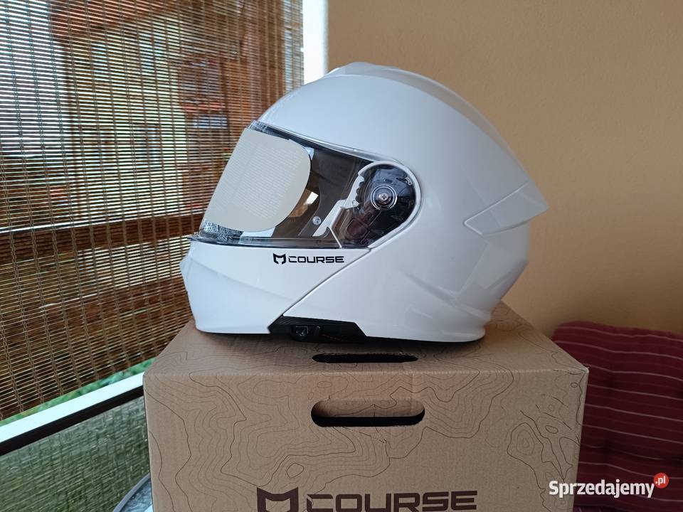 Motocyklowy kask szczękowy Course Pioneer Pruszków