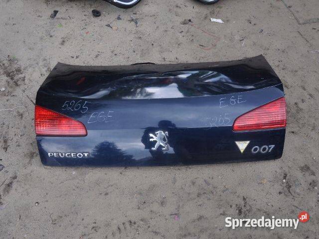 peugeot 607 klapa kolor EGE 5265 WYSYŁKA śląskie Żory