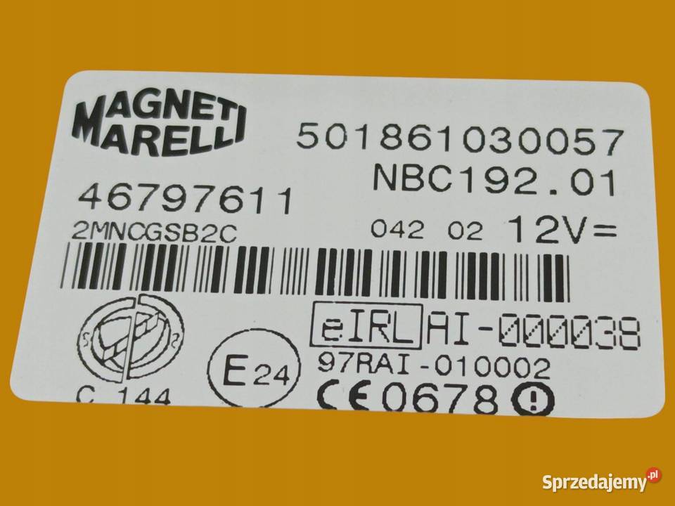 MODUŁ KOMFORTU 46797611 Fiat Stilo I 20012010