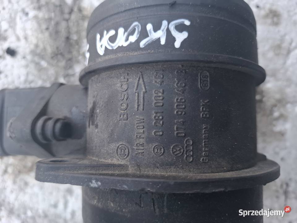 Przepływomierz Powietrza Skoda Super B Pozostałe lubelskie Wisznice