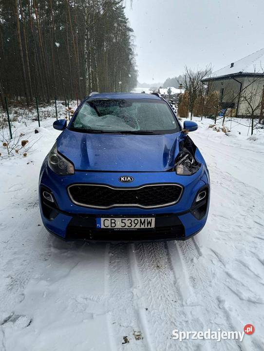 Kia Sportage 16 GDI uszkodzona na zdjęciach