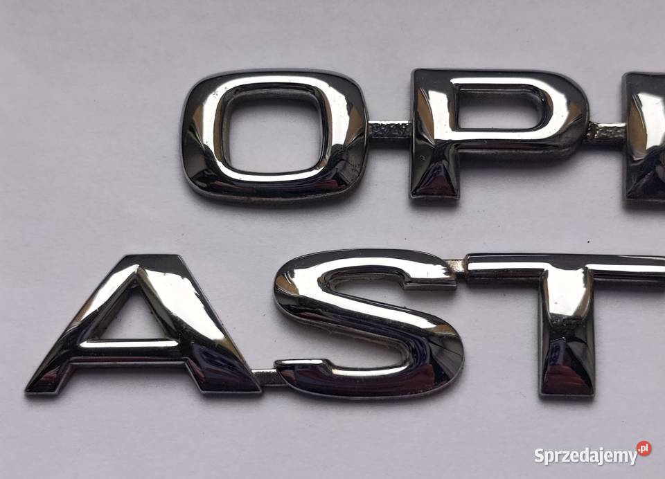 Napis emblemat Opel Astra G II 9809r Lipno
